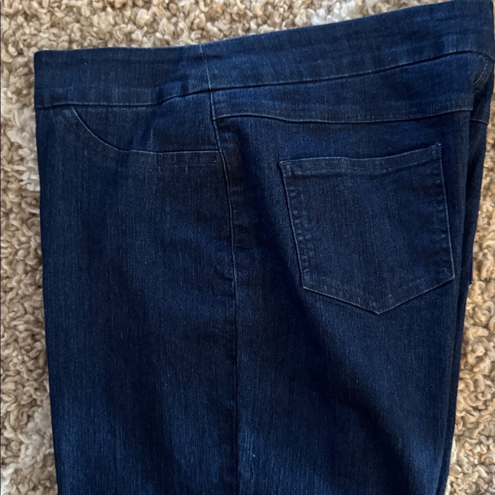 NWOT 12P Alfred Dunner Navy Denim Jeans